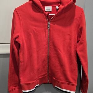 Burberry Kids Red Hoodie